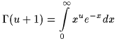Euler's gamma function